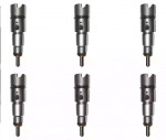 Set of 6 Brand New Genuine Bosch OE Injectors 235 HP Automatic & 5 Speed
